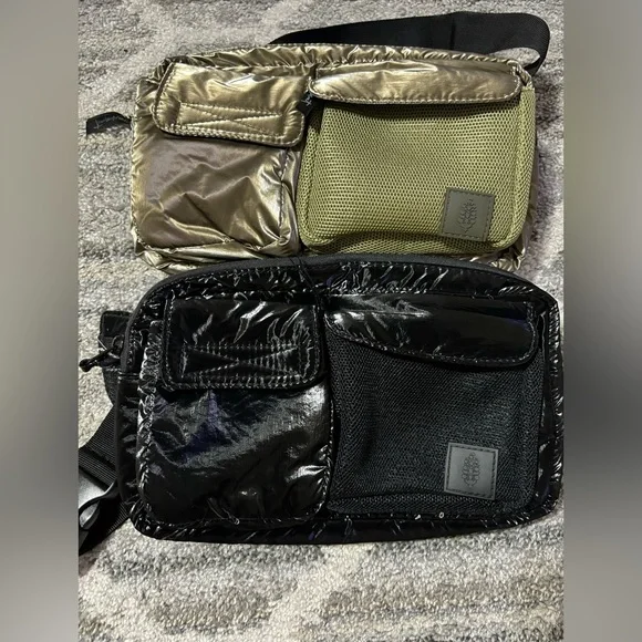 Free People Movement Courtside Cargo Sling Bag - Olive Green - Picture 2 of 2